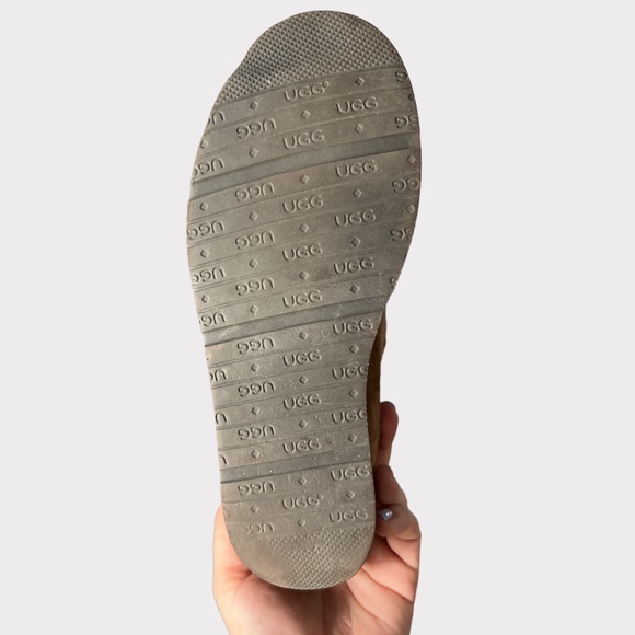 UGG | LIKE NEW! | Ankle Boots w/ inner calf zipper | Tan/Calf | Shearling | Sz6 - Picture 5 of 8